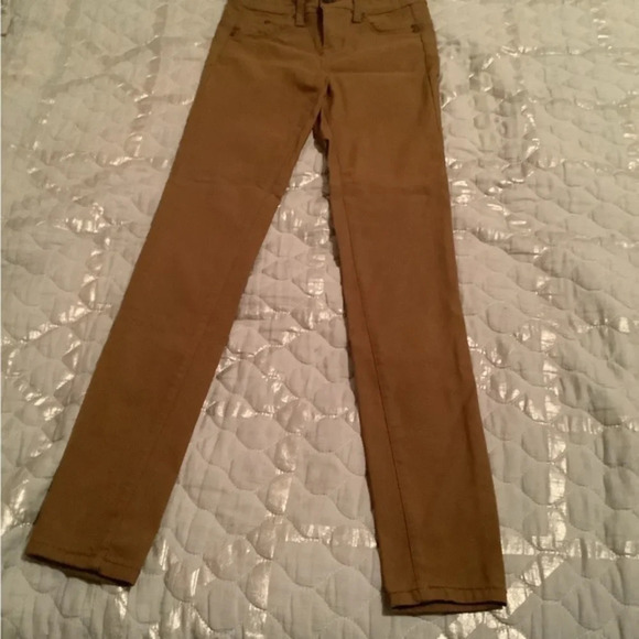 RUE 21~CAMEL JEGGINGS~ SKINNY~Size 1~3~W/ STRETCH - Picture 1 of 5